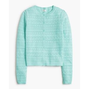J.‎ Crew Pointelle cardigan sweater MSRP $98